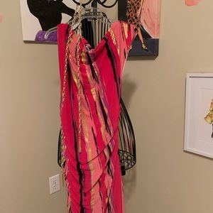 Large, Multi Color Dress, Tight fit